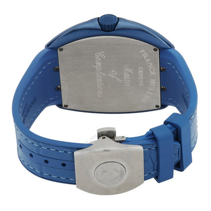 فرانك مولر، ساعة فانجارد مارينر أوتوماتيكية للرجال بمينا أزرق