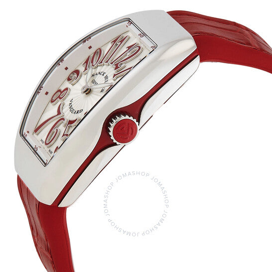 فرانك مولر، ساعة فانغارد كوارتز بمينا فضي للسيدات