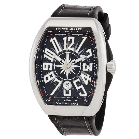 Franck Muller, Vanguard Yachting Automatic Black Dial Men's Watch