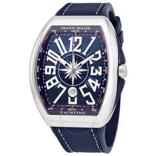 Franck Muller, Vanguard Yachting Automatic Blue Dial Men's Watch
