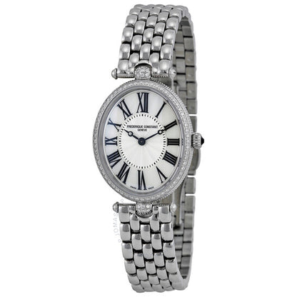 Frederique Constant, Art Deco Mother Of Pearl Dial Ladies Watch