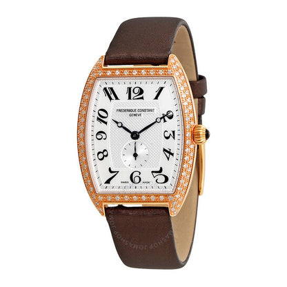 Frederique Constant, Art Deco Silver Dial Ladies Watch
