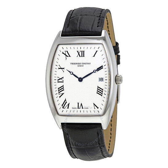 Frederique Constant, Art Deco Silver Dial Men's Watch