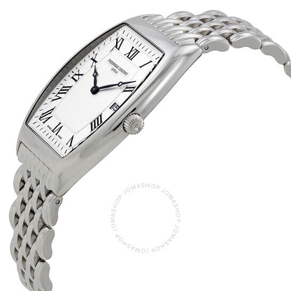 Frederique Constant, Art Deco Silver Dial Men's Watch