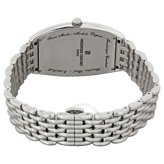 Frederique Constant, Art Deco Silver Dial Men's Watch