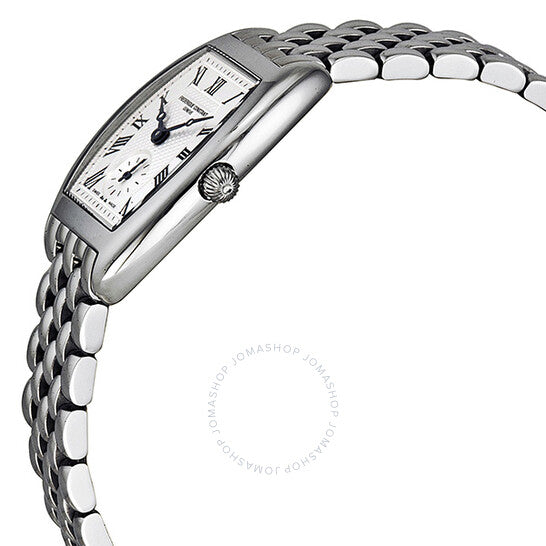 Frederique Constant, Art Deco Silver Guilloche Ladies Watch