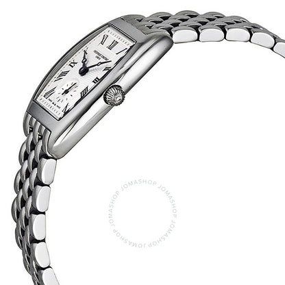 Frederique Constant, Art Deco Silver Guilloche Ladies Watch