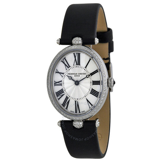 Frederique Constant, Art Deco Silver Dial Ladies Watch 200MPW2VD6