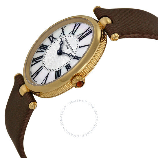 Frederique Constant, Art Deco Yellow Gold-plated Ladies Watch
