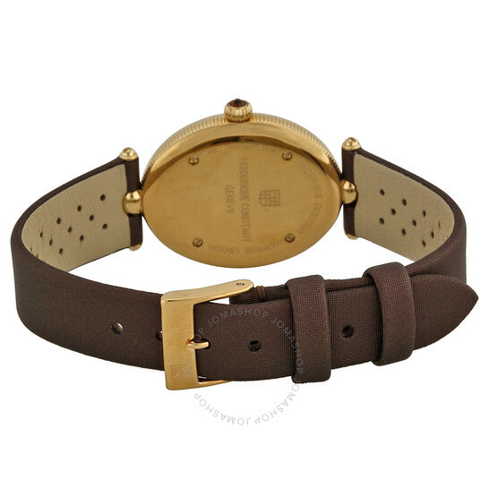 Frederique Constant, Art Deco Yellow Gold-plated Ladies Watch