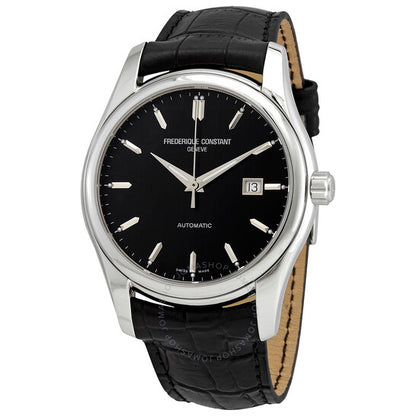 ساعة فريدريك كونستانت أوتوماتيكية للرجال بمينا أسود