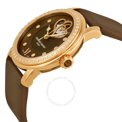 Frederique Constant, Automatic Double Heart Beat Diamond Ladies Watch 310CDHB2PD4