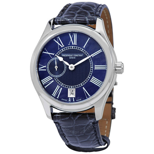Frederique Constant, Automatic Small Seconds Blue Mother of Pearl Dial Ladies Watch