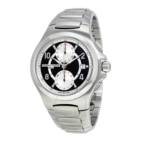 Frederique Constant, Automatic Black and Silver Dial Men's Watch