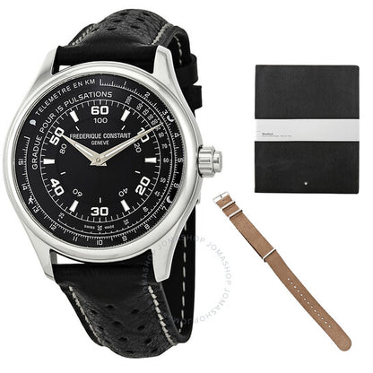 Frederique Constant, Black Dial Men's Horological SmartWatch
