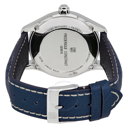 Frederique Constant, Blue Leather Horological Smart Men's Watch