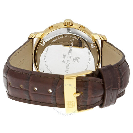 Frederique Constant, Business Timer Silver Dial Men's Watch