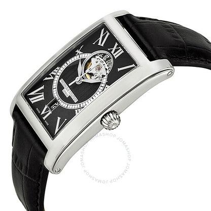 Frederique Constant, Carree Black Dial Automatic Men's Watch FC-