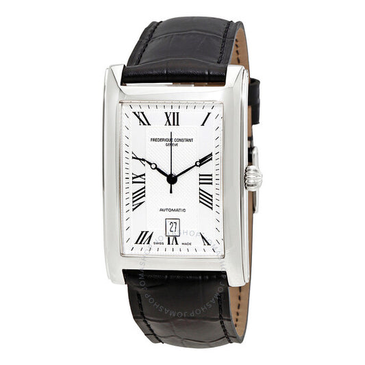 Frederique Constant, Carree Silver Dial Automatic Men's Watch