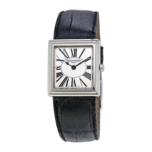 ساعة فريدريك كونستانت، كاريه، مينا فضية للسيدات