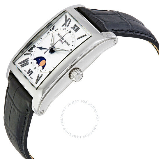 Frederique Constant, Carree Silver Dial Men's Watch