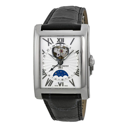 Frederique Constant, Carree Steel Moon Indicator Men's Watch