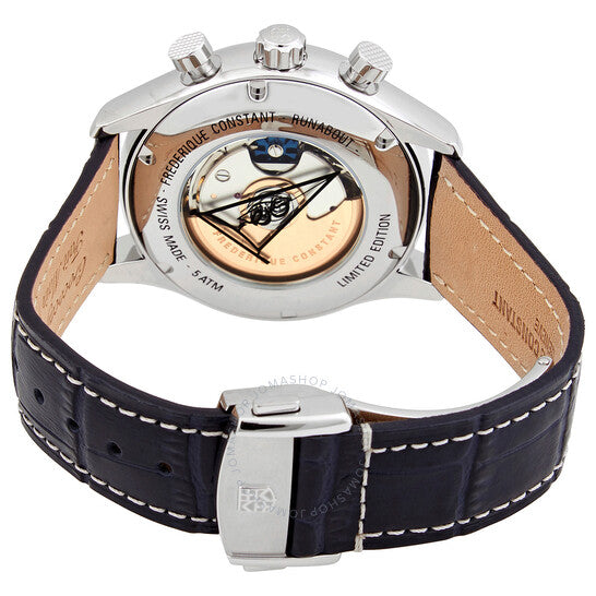 Frederique Constant, Chronograph Automatic Blue Dial Men's Watch