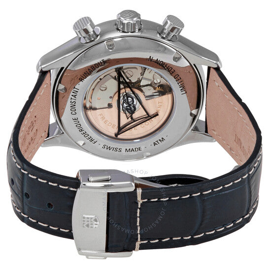 Frederique Constant, Chronograph Automatic Silver Dial Men's Watch