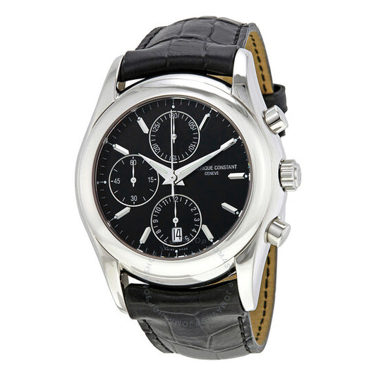Frederique Constant, Chronograph Black Dial Men's Watch