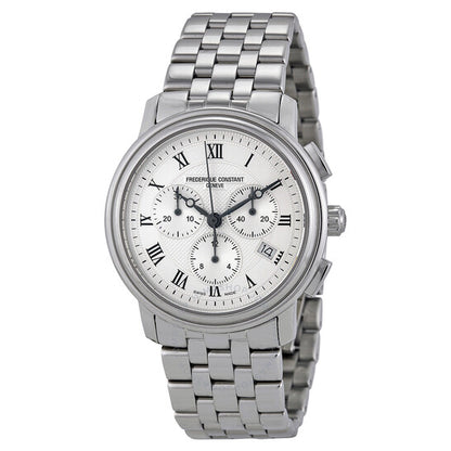 Frederique Constant, Chronograph Silver Dial Men's Watch