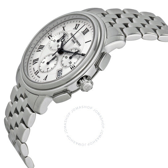 Frederique Constant, Chronograph Silver Dial Men's Watch