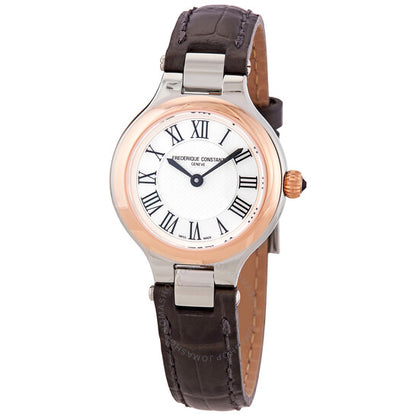 Frederique Constant, Classic Quartz White Dial Ladies Watch