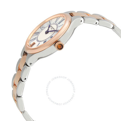 Frederique Constant, Classic Silver Dial Two-toned Ladies Watch