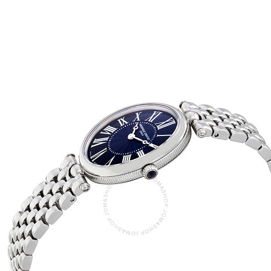 Frederique Constant, Classics Art Deco Quartz Blue Dial Ladies Watch