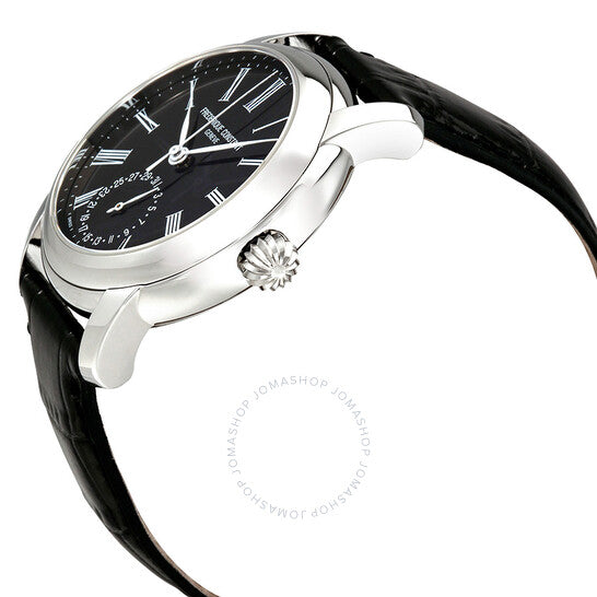 ساعة فريدريك كونستانت الكلاسيكية الأوتوماتيكية للرجال بمينا أسود 710MB4H6