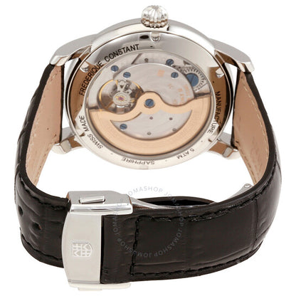 ساعة فريدريك كونستانت الكلاسيكية الأوتوماتيكية للرجال بمينا أسود 710MB4H6