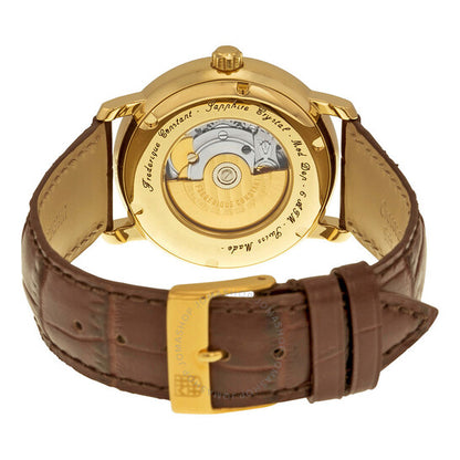 Frederique Constant, Classics Automatic Silver Dial Gold-plated Men's Watch 303MC3P5
