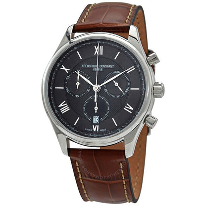 Frederique Constant, Classics Chronograph Quartz Black Dial Men's Watch