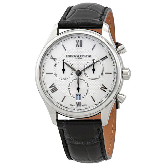 Frederique Constant, Classics Chronograph Quartz Silver Dial Men's Watch