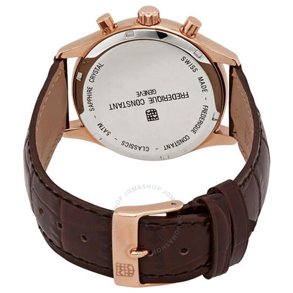 Frederique Constant, Classics Chronograph Quartz Silver Dial Men's Watch