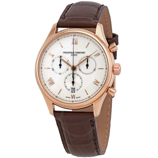 Frederique Constant, Classics Chronograph Quartz Silver Dial Men's Watch