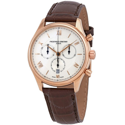 Frederique Constant, Classics Chronograph Quartz Silver Dial Men's Watch
