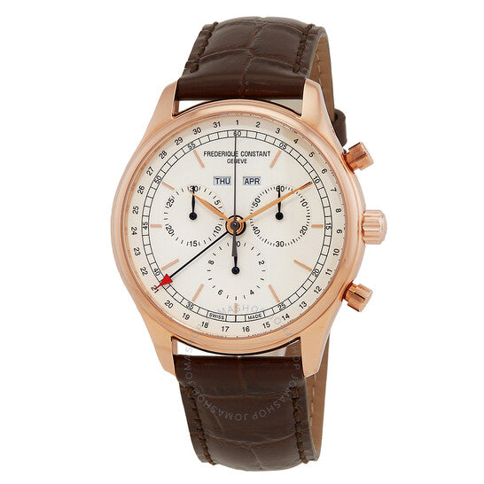 Frederique Constant, Classics Chronograph Quartz White Dial Men's Watch