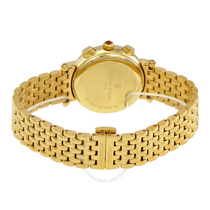 Frederique Constant, Classics Chronograph White Dial Diamond Ladies Watch