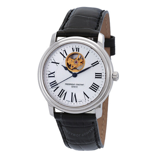 Frederique Constant, Classics Heart Beat Automatic Silver Dial Men's Watch
