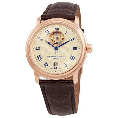 Frederique Constant, Classics Heart Beat Champagne Dial Men's Watch