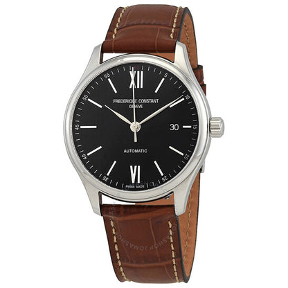 Frederique Constant, Classics Index Automatic Black Dial Men's Watch