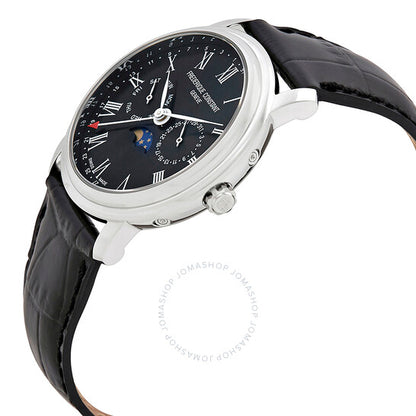 Frederique Constant, Classics Moonphase Black Dial Men's Watch