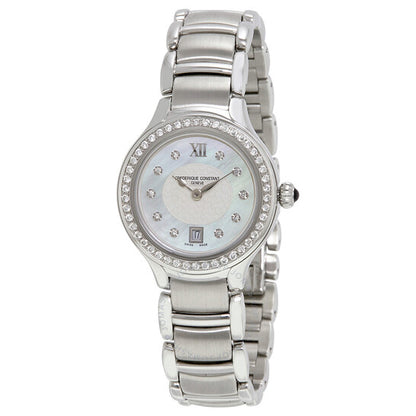Frederique Constant, Classics Mother f Pearl Diamond Dial Ladies Watch