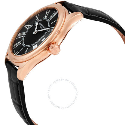 Frederique Constant, Classics Quartz Black Dial 36 mm Watch